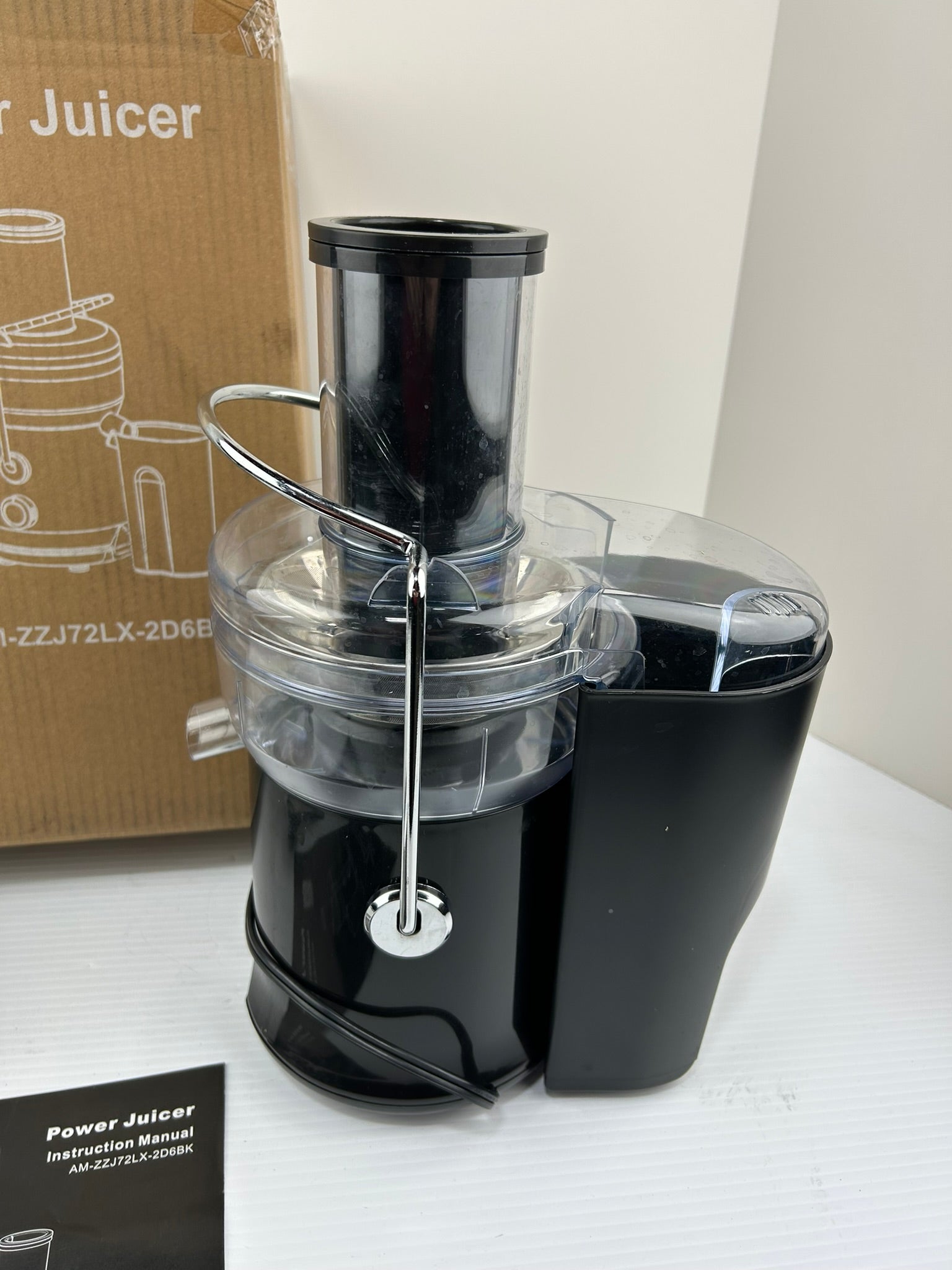 Power Juicer AM-ZZJ72LX-2D6BK - Color Black