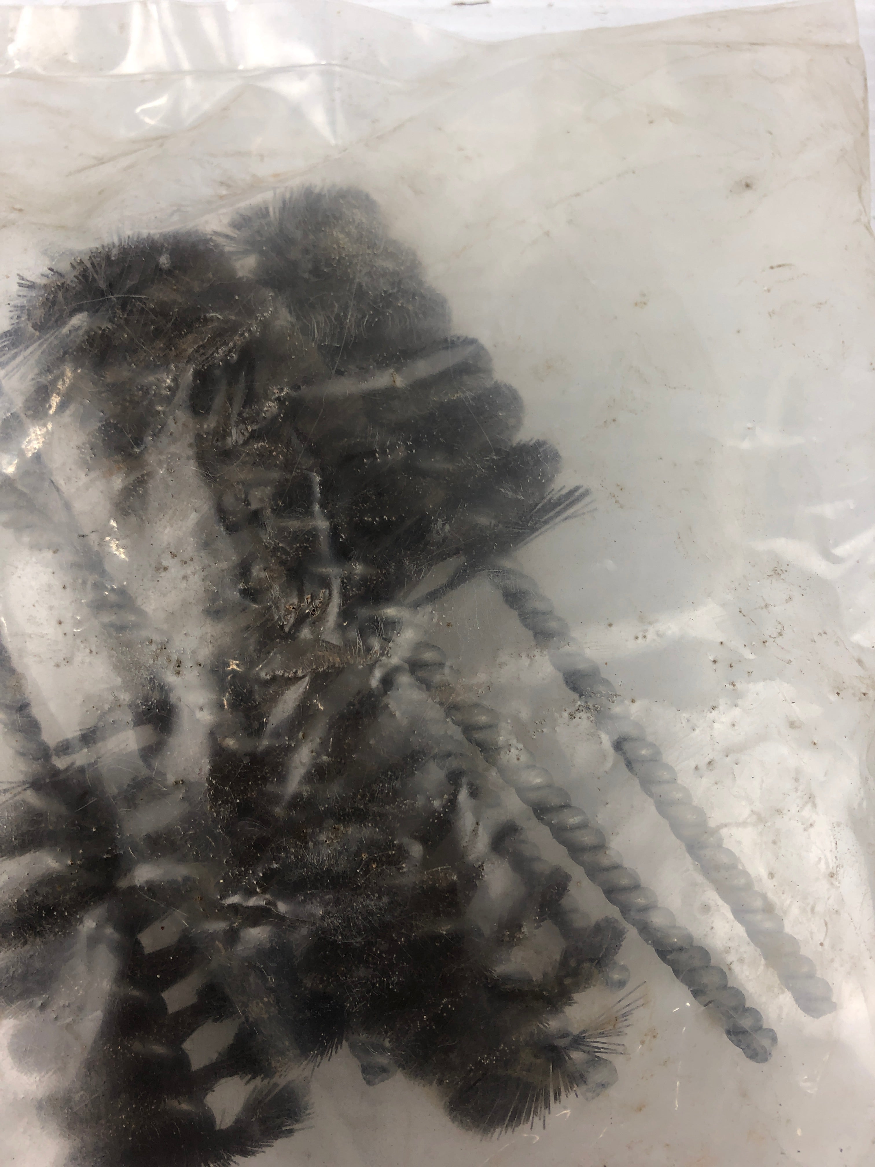 BRM 83-C1500 Single Spiral Helical Tube Brush - Lot of 6