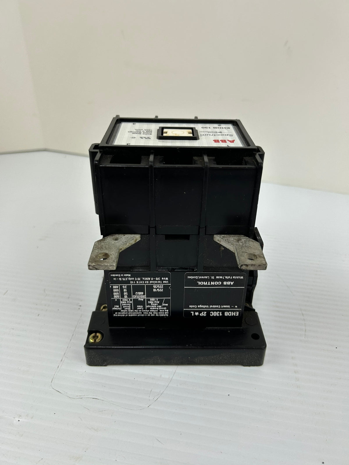ABB Spectrum EHDB 130 Solid State Drive Contactor 600VDC 130A EHDB130C2P*L