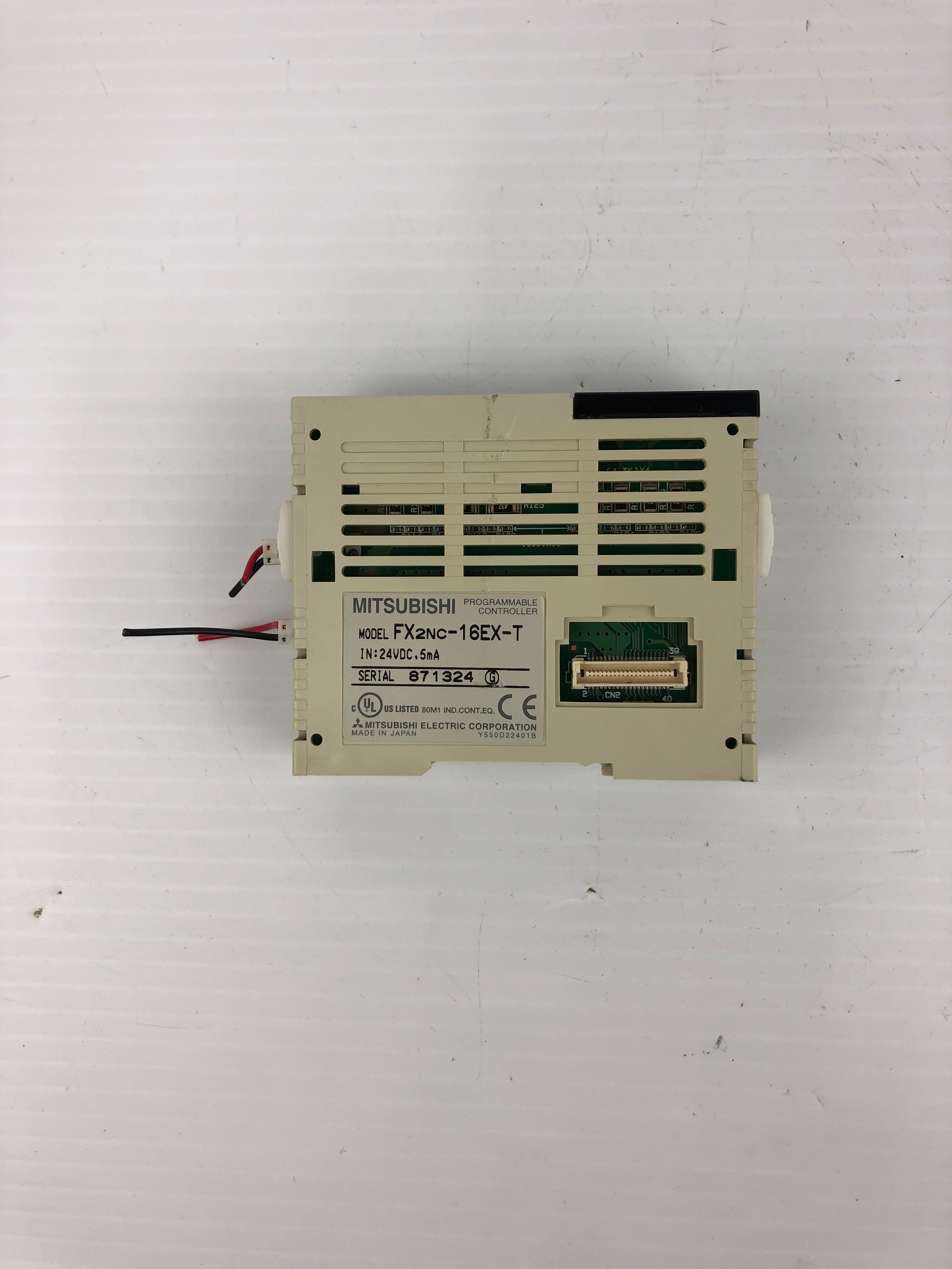 Mitsubishi FX2NC-16EX-T Programmable PLC Controller