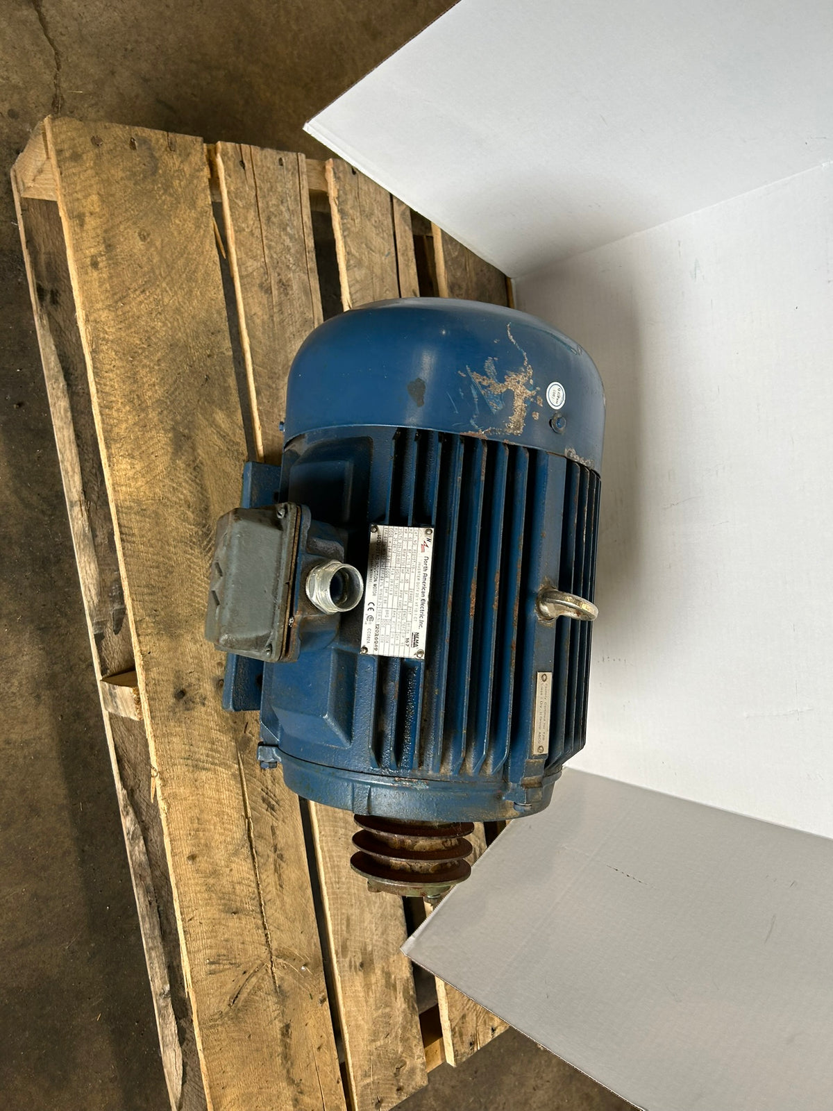 North American Electric PE215T-10-4 Motor 10 HP 1440/1750 RPM 20:1VT 10:1CT 215T