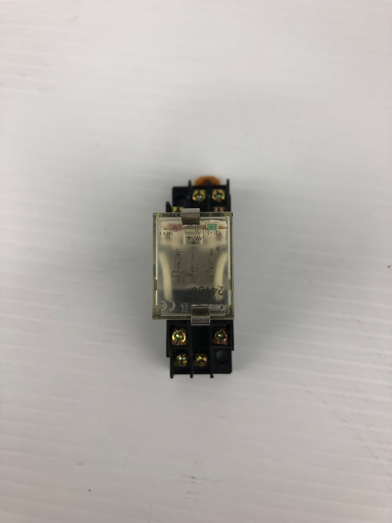 Omron MY2N 24VDC Relay With Base 1181Y4