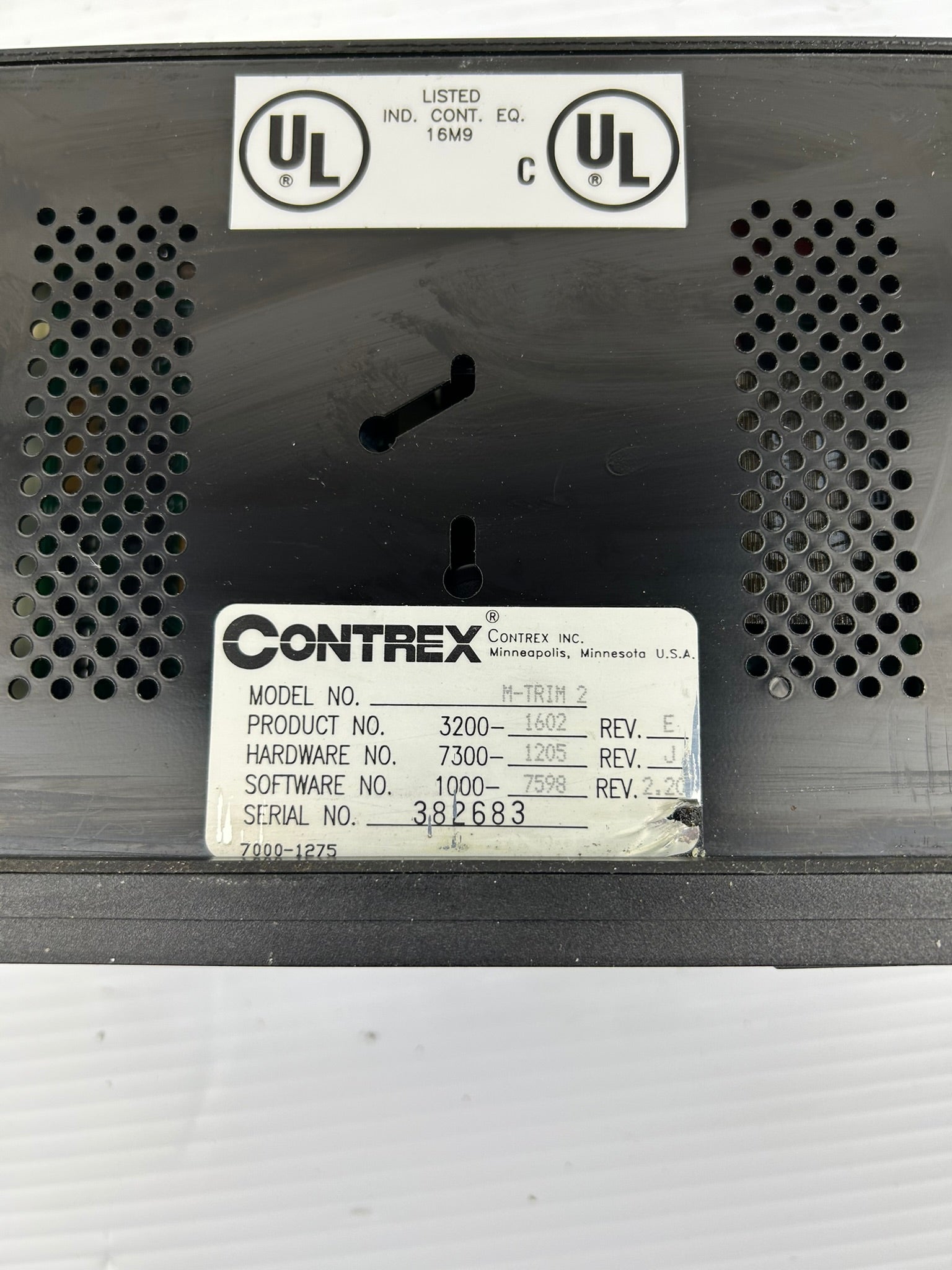 Contrex M-TRIM 2 Universal Digital Motor Speed Controller 3200-1602 Rev E