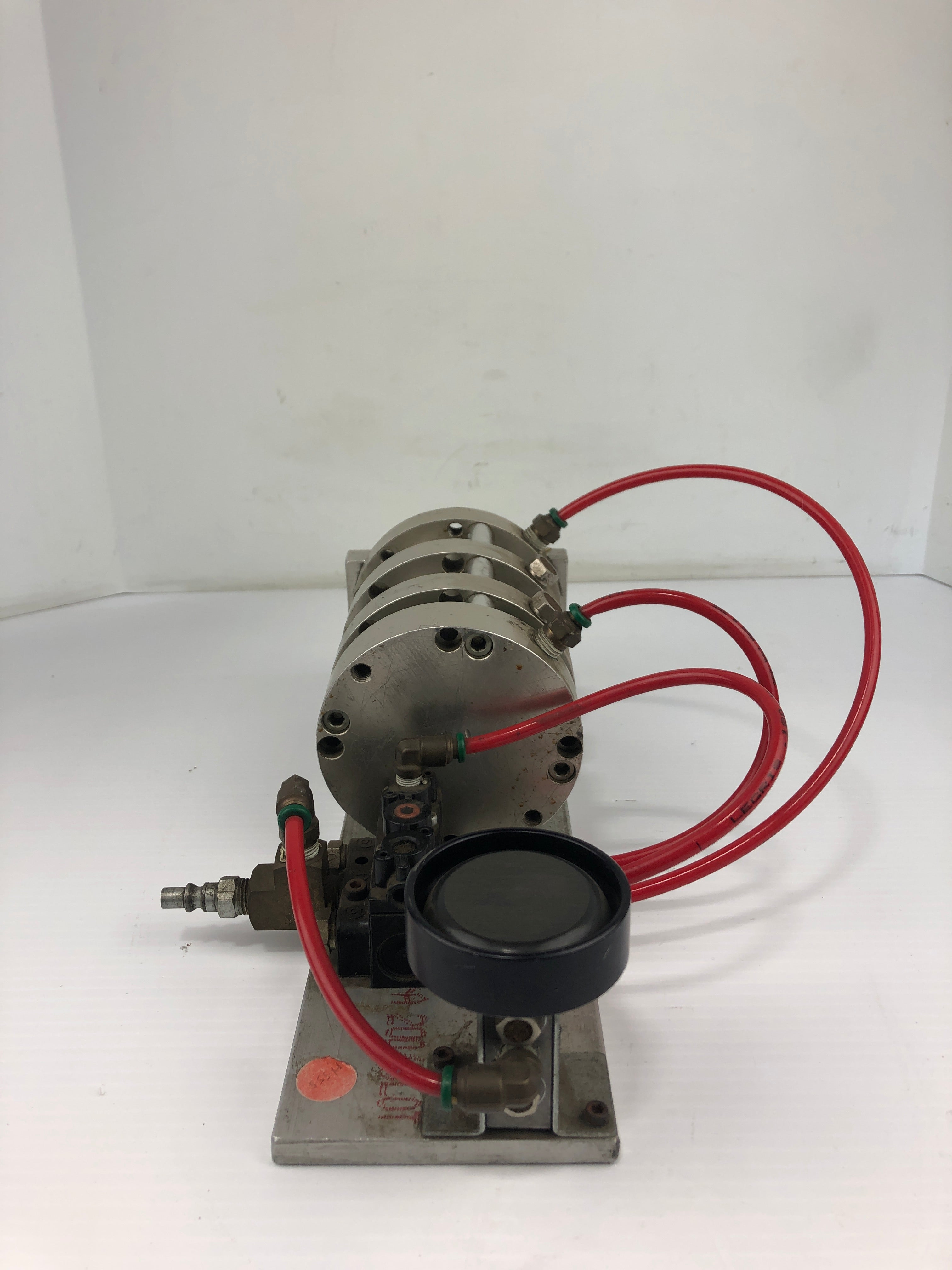 Bimba F03-700 Cylinder Assembly With Mead LTV-PBGF Low Stress Air Valve