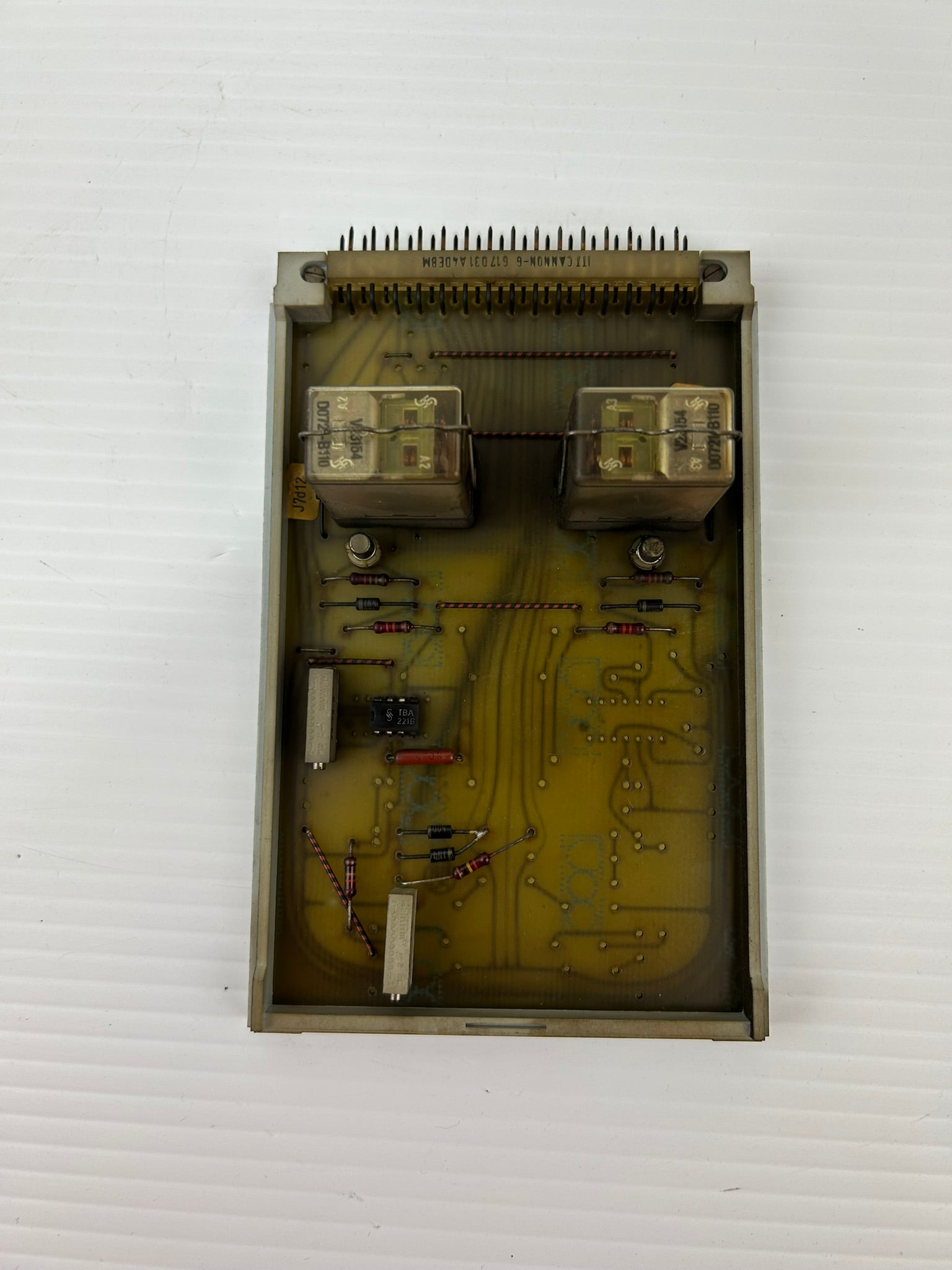 Barmag Electronic E126/00 Circuit Board with Relays E126-00
