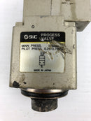 SMC Solenoid Process Valve 0~0.5Mpa