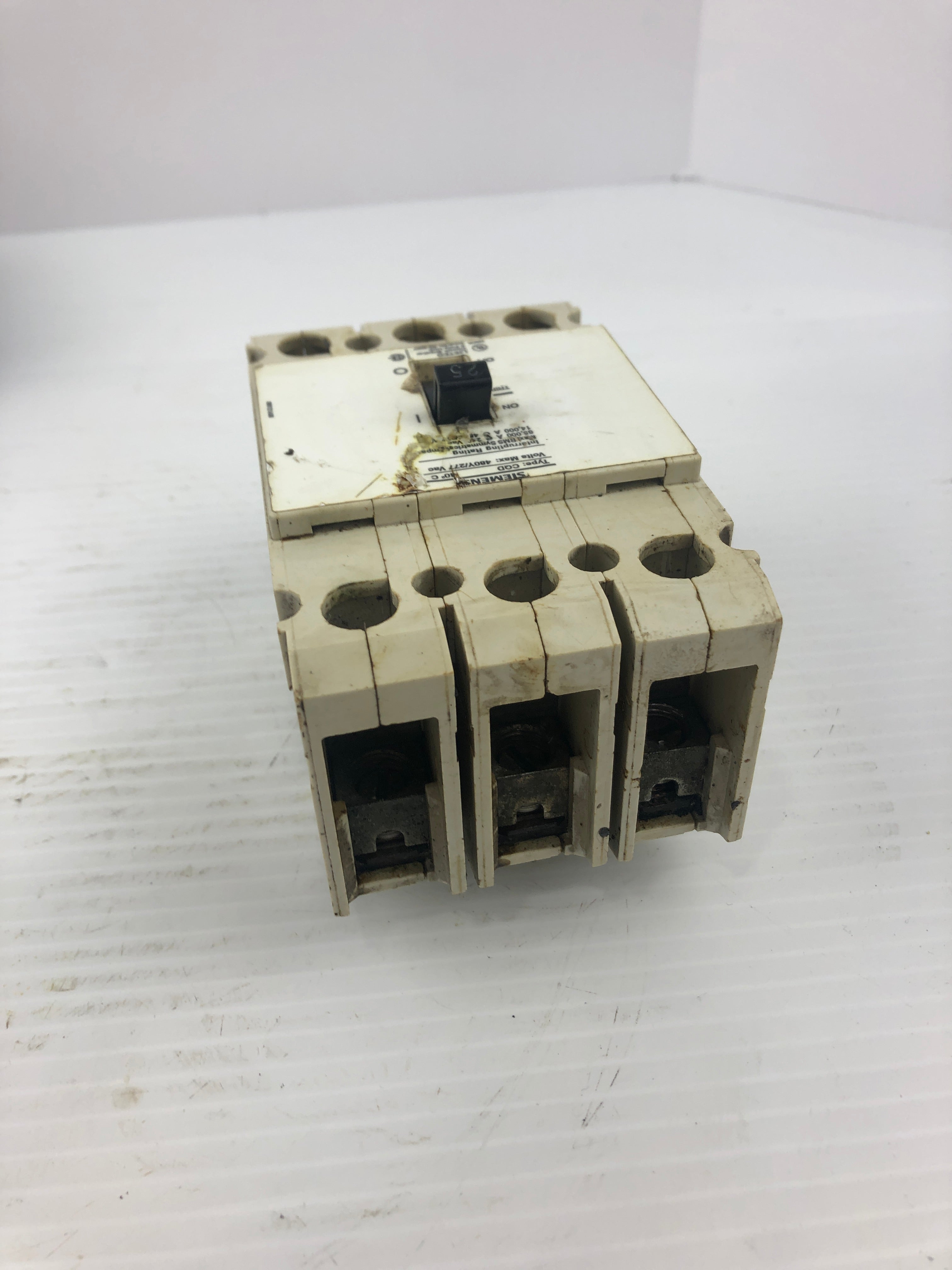Siemens CQD Circuit Breaker 25A SD-9287 3 Pole 480Y/277 VAC