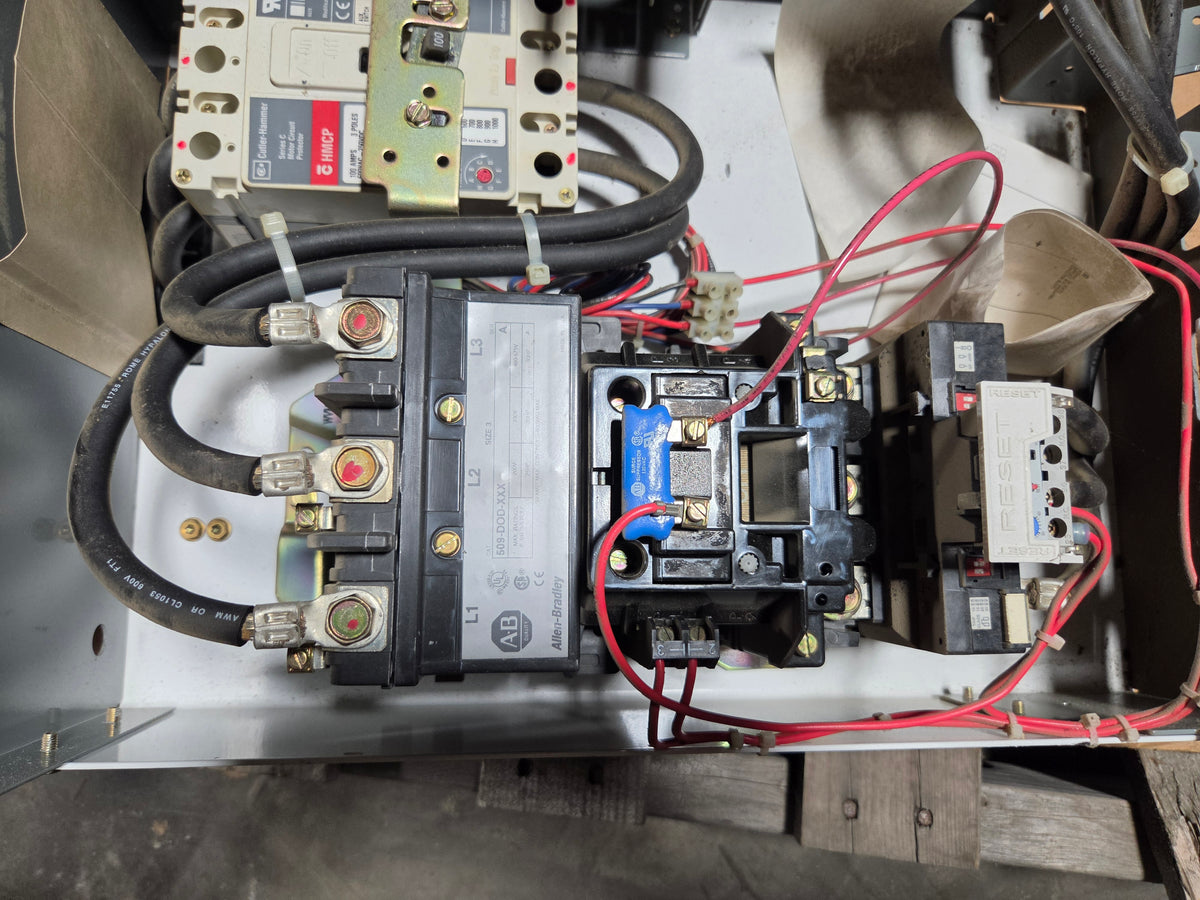 Allen-Bradley MCC Bucket 2113B Size 3 FVNR 100A Breaker 30HP 3PH 480V - No Door