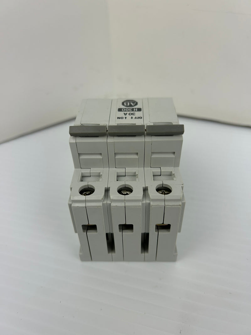 Allen-Bradley 1492-CB3 Circuit Breaker H300 Series B 480VAC 30A 3P