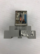 Allen Bradley 700-HC24Z24-4 Relay 24VDC Series D with Base 700-HN128 Series B