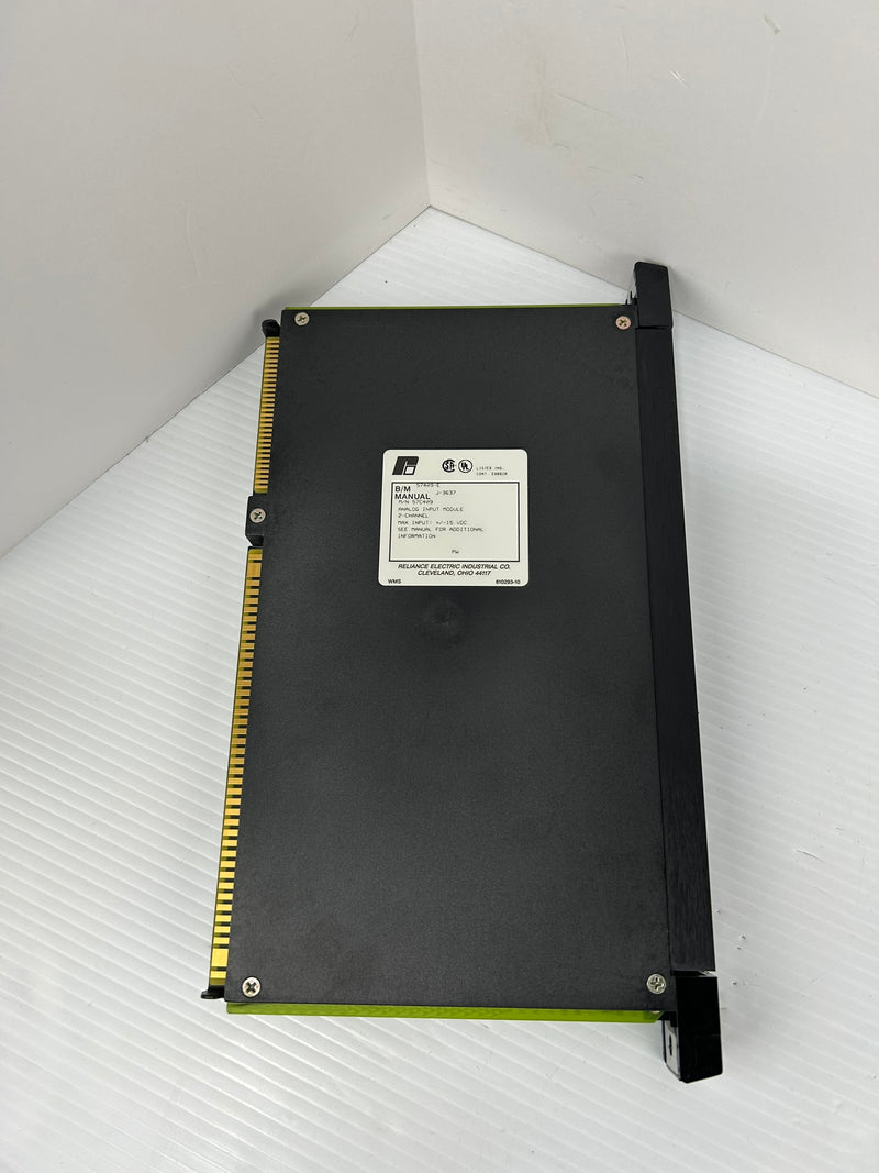 Reliance Electric 57C409 Isolated Control A/D Analog Input Module 57409-E J-3637