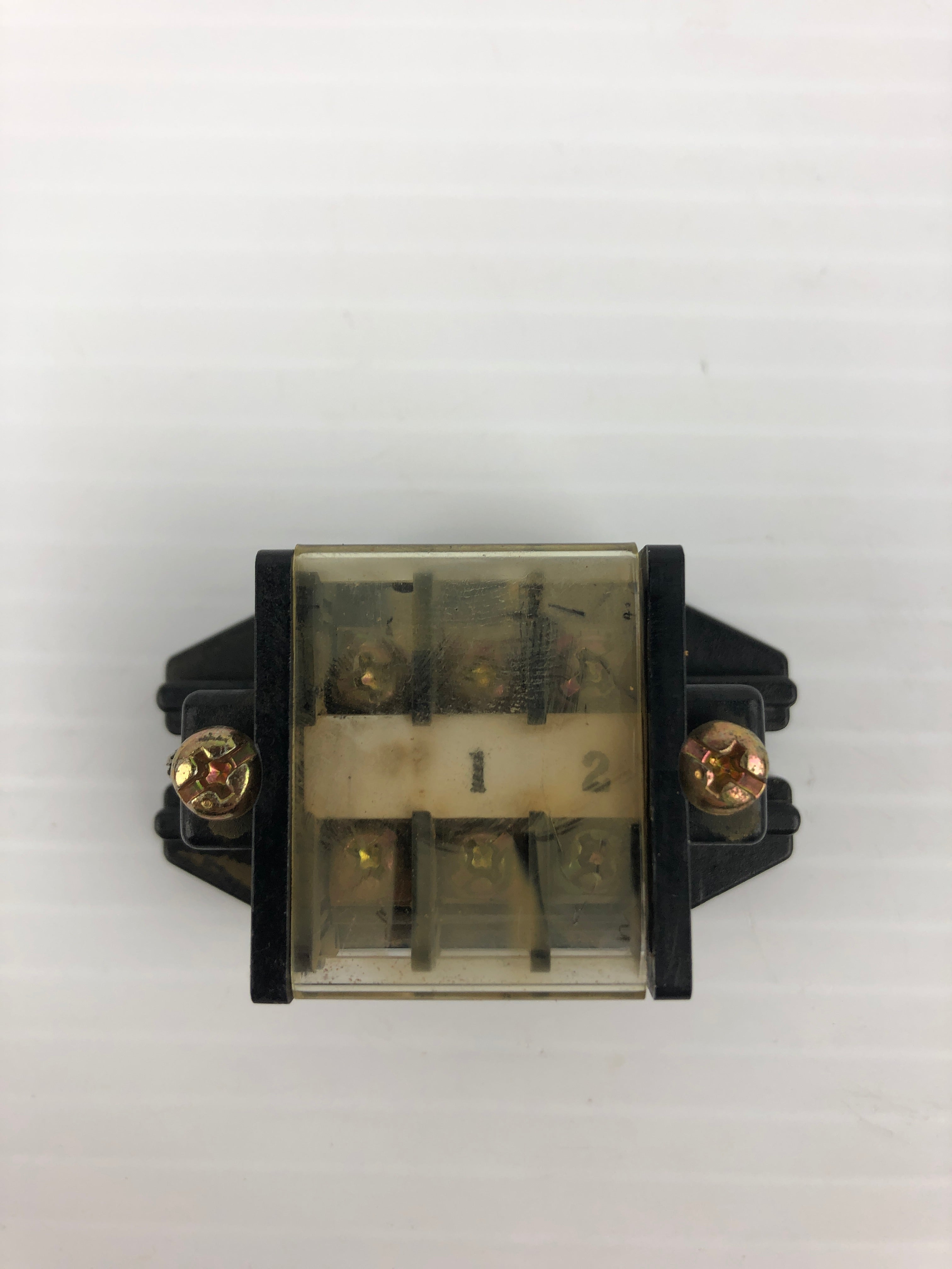 Yoshida Electric KTU15N-3J Terminal Block 600V 15A - Lot of 2