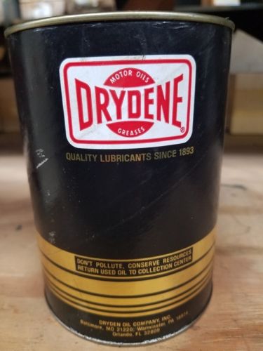 Vintage Oil Can Drydene Motor Oil Supreme XHD / Transmission Fluid - 1 Quart