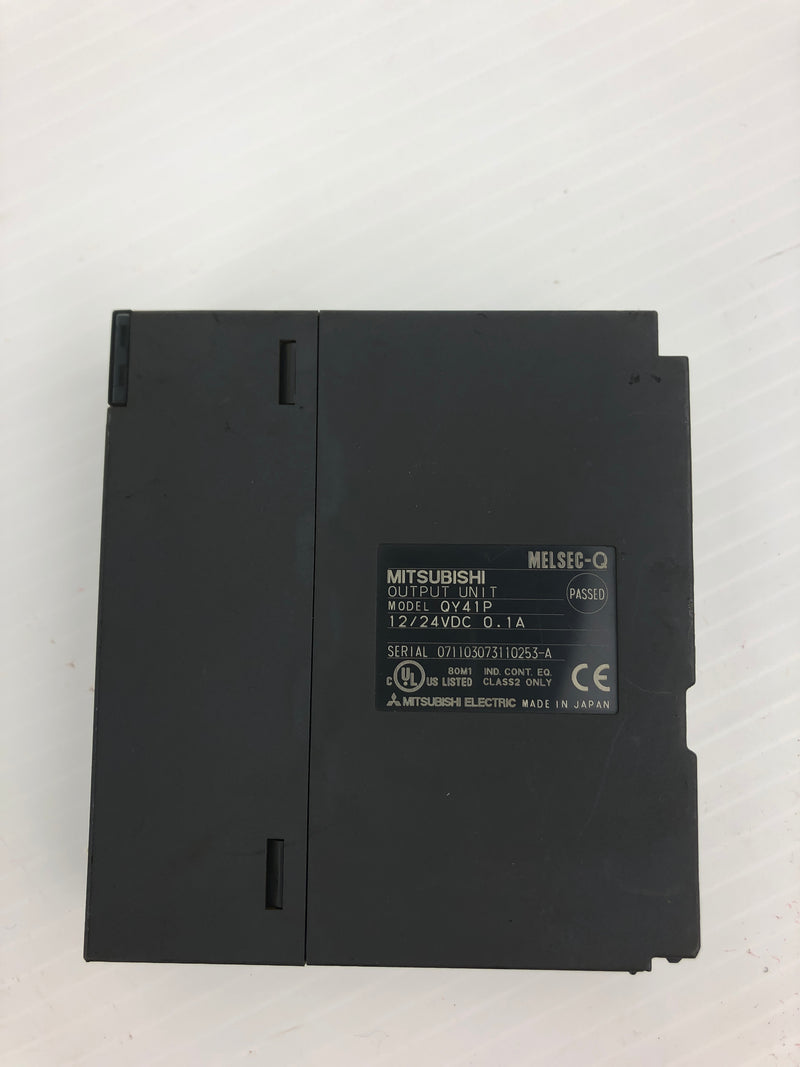 Mitsubishi Melsec-Q QY41P Output Unit 12/24VDC 0.1A