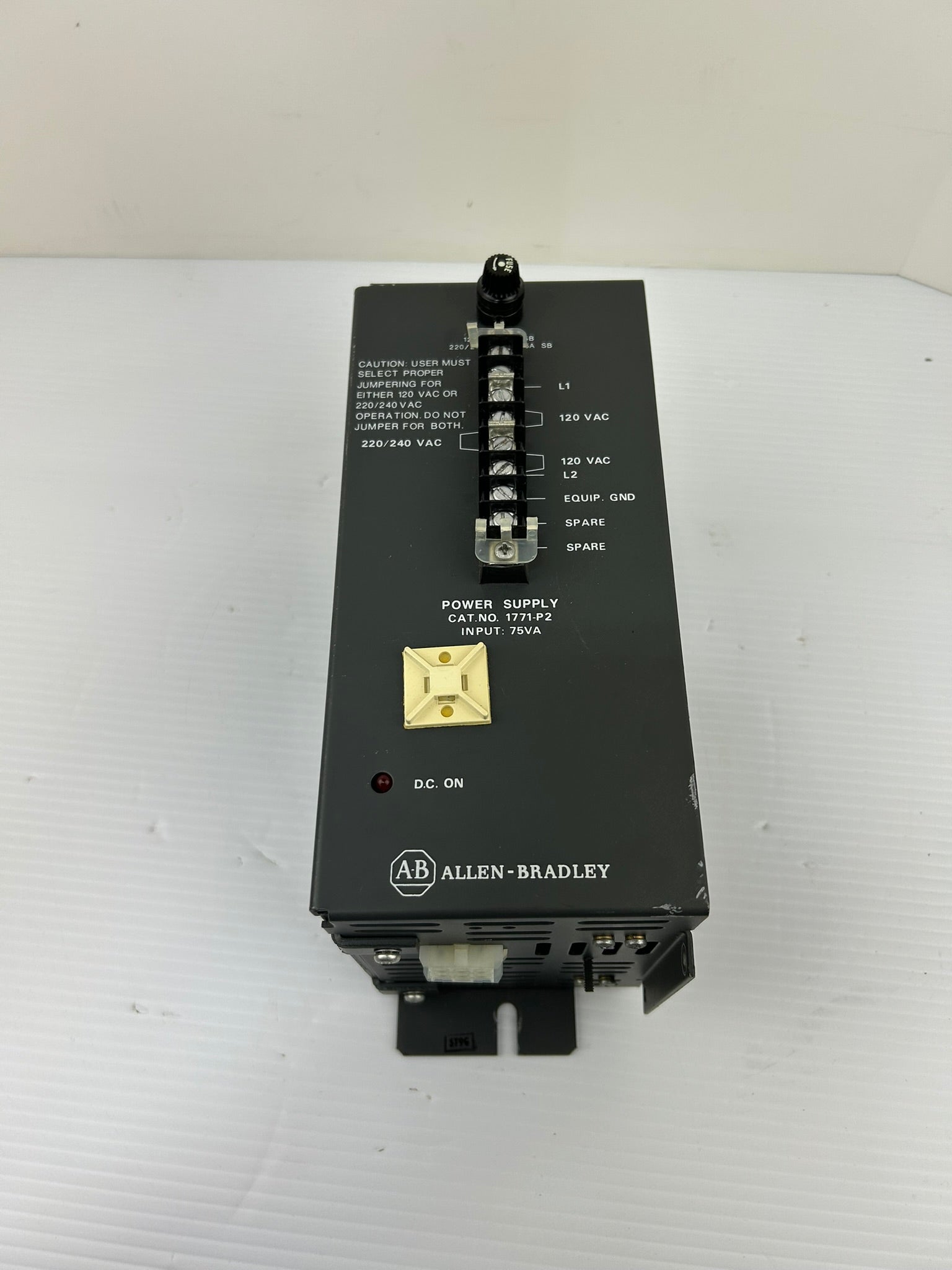 Allen Bradley 1771-P2 Power Supply Series A Input 75VA