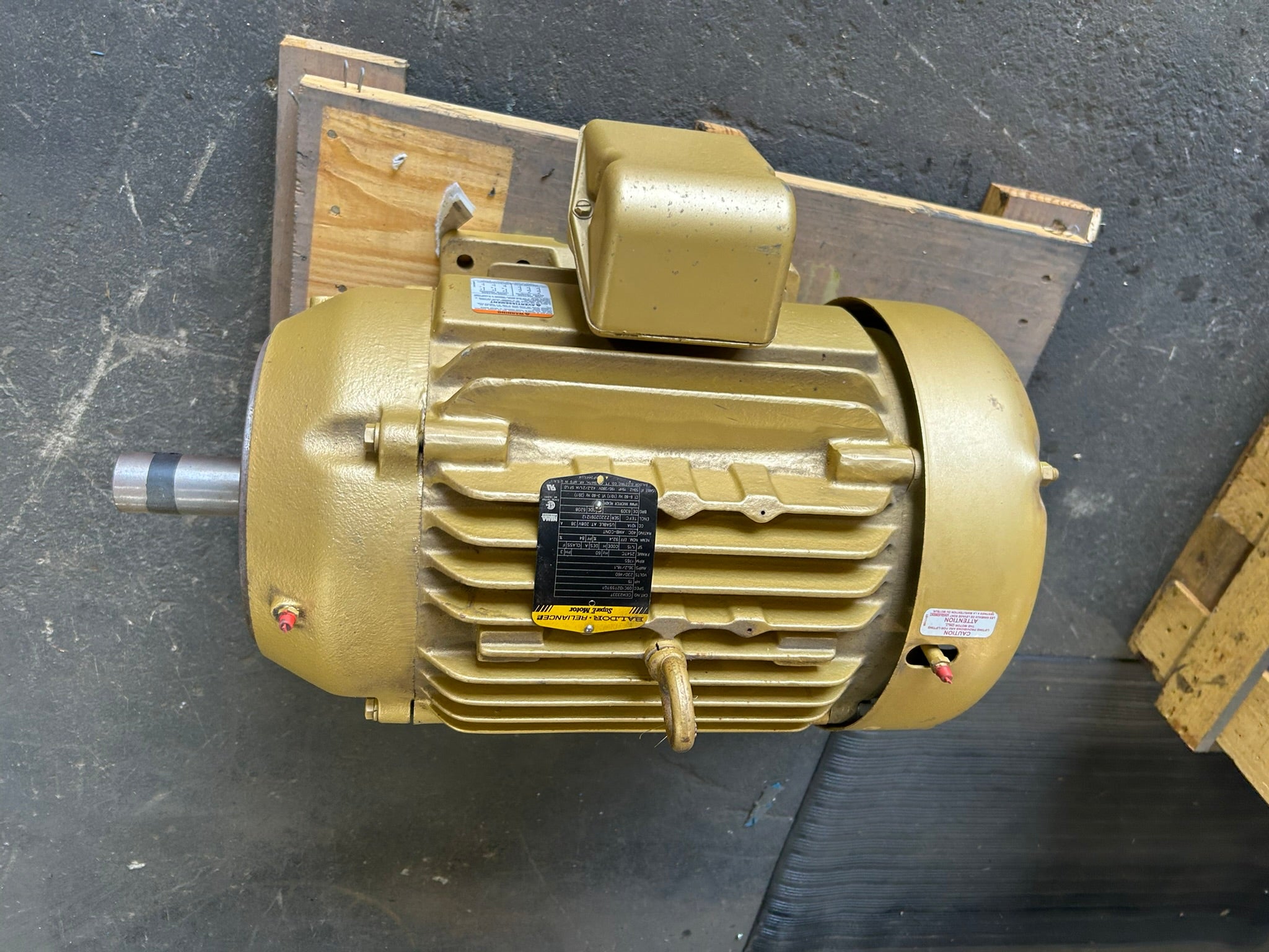Baldor Reliance CEM2333T Motor 15HP 230/460V 3PH TEFC 1765 RPM 254TC