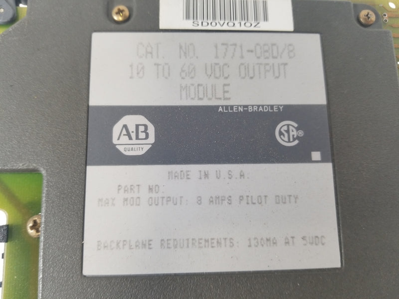 Allen-Bradley 1771-OBD/B PLC Output Module