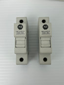 Allen-Bradley 1492-FB1C30 Fuse Holder Series A 600V 30A 1P - Lot of 2