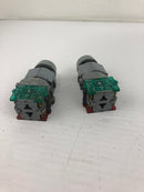 EAO 704.910.5 Contact Block with Push Button - Lot of 2