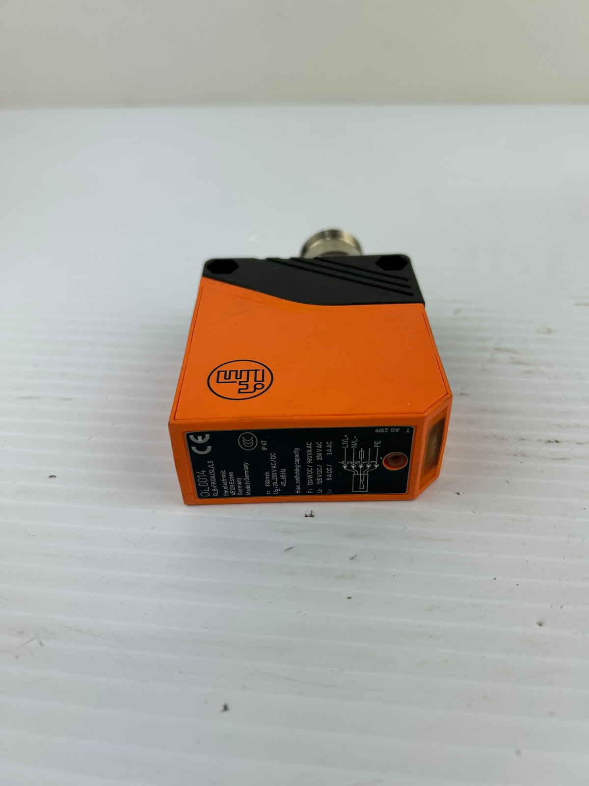 IFM Efector OL0014 OLB-FKOA/SL/LS-500 Photoelectric Diffuse Reflection Sensor