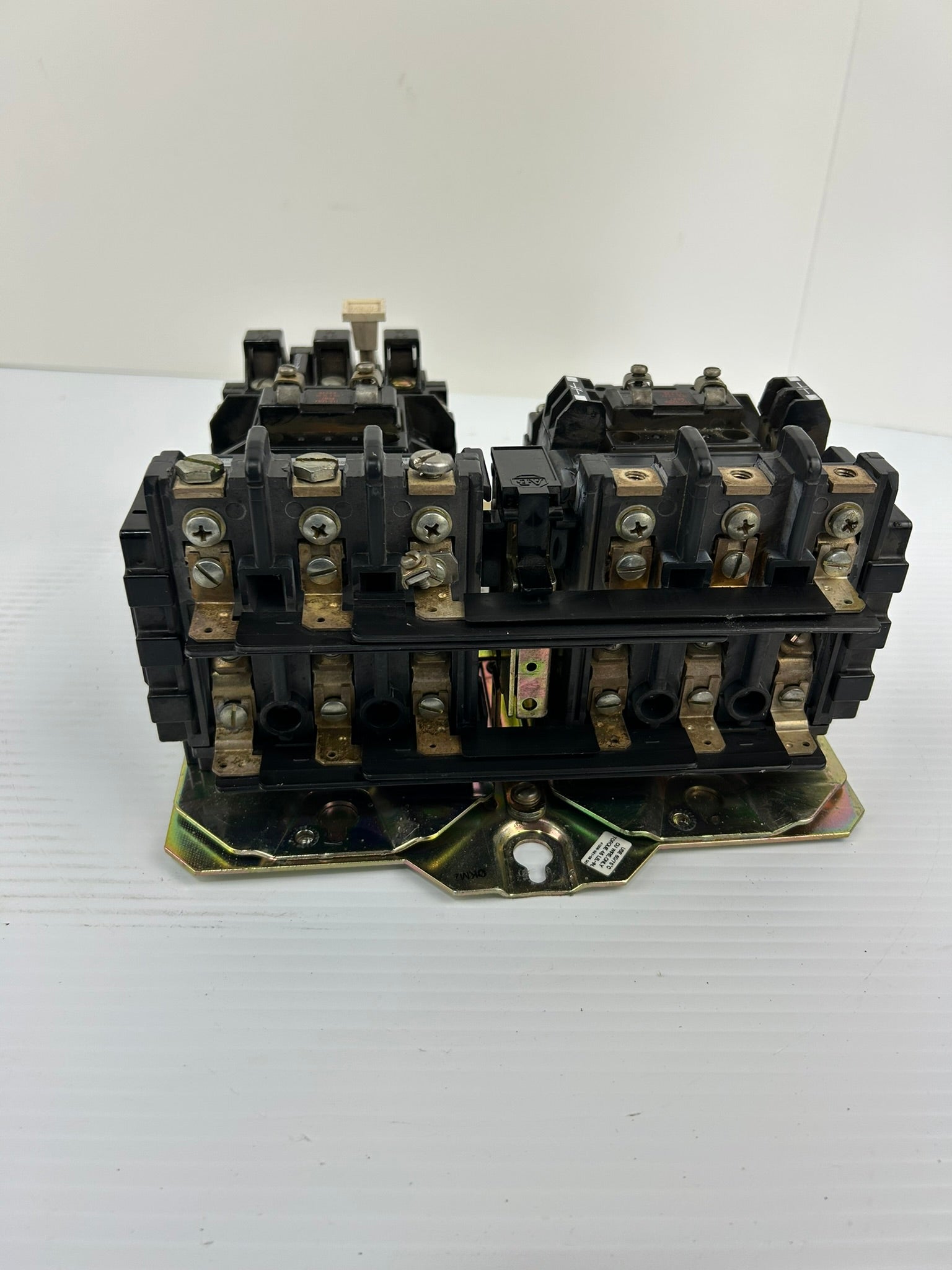 Allen Bradley 505-C0B Reverse Starter Assembly Series B Size 2 with 595-A
