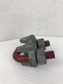 Crosby G-450 Wire Rope Cable Red U-Bolt Clip 3/4" - Lot of 5