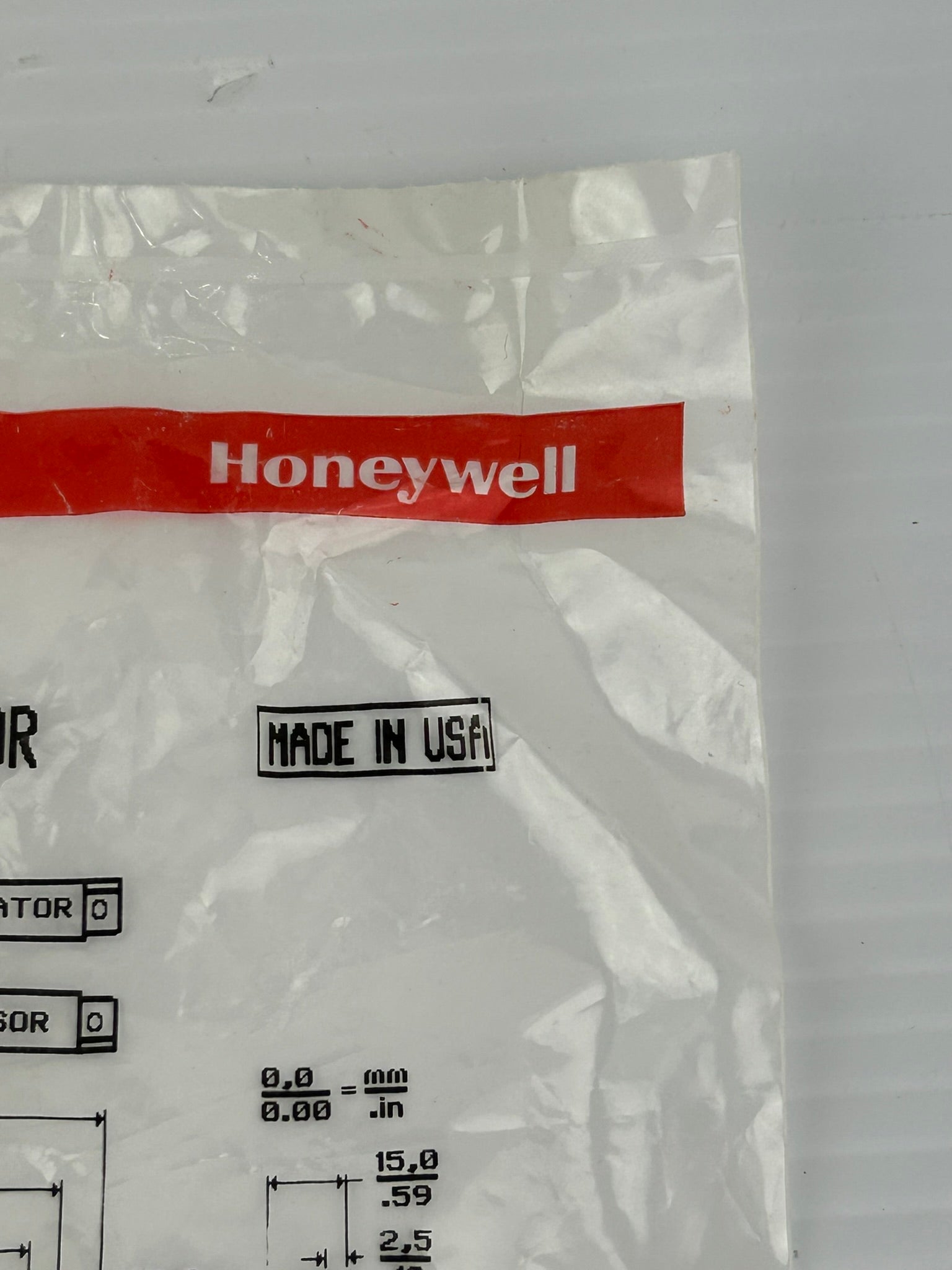 Honeywell 41FY1 Micro Switch Sensing and Control - Proximity Sensor