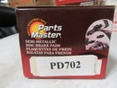 Parts Master Brake Pads Model PD702