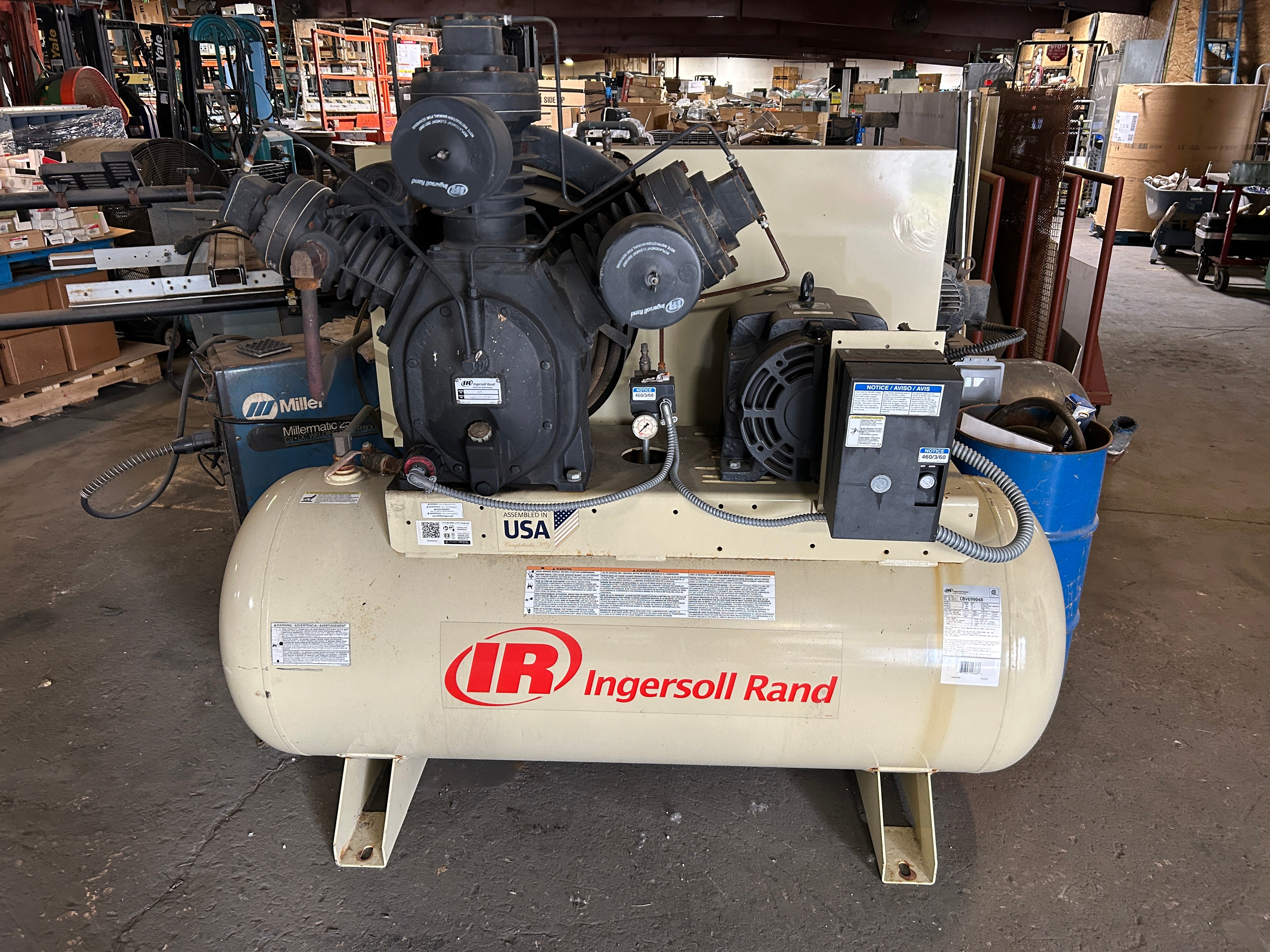 Ingersoll Rand 15T Air Compressor 15TE20 CBV699048 15-20HP 3PH 460V 175PSIG