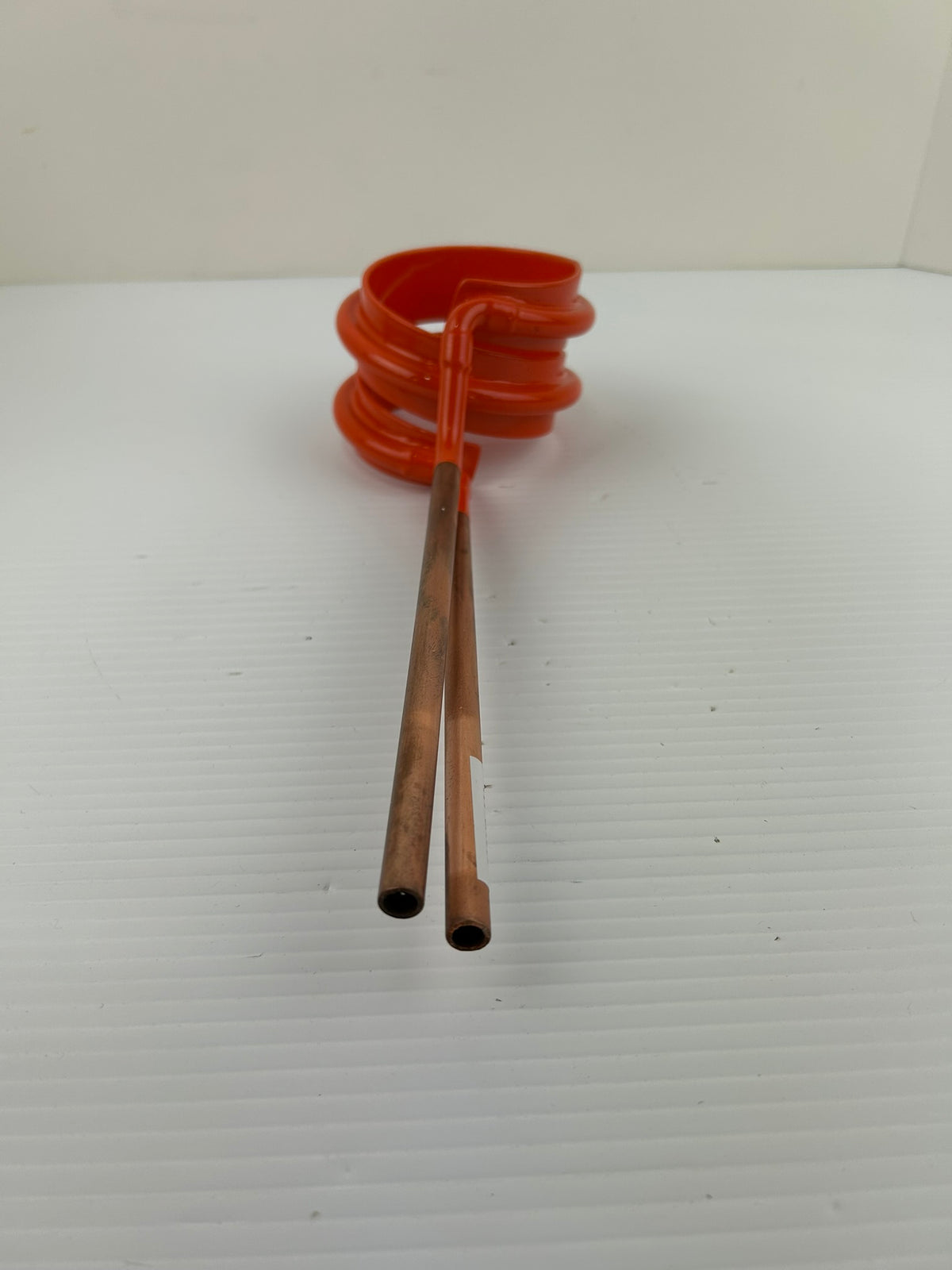 High Frequency Copper Tube Induction Heating Coil for Welding TT1-3.150L Orange