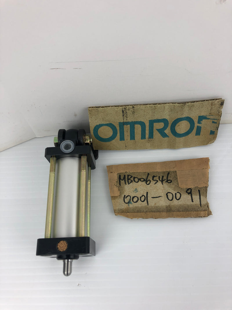 Omron MB006546001-0091 Pneumatic Cylinder 4" X 1-1/4" X 2"