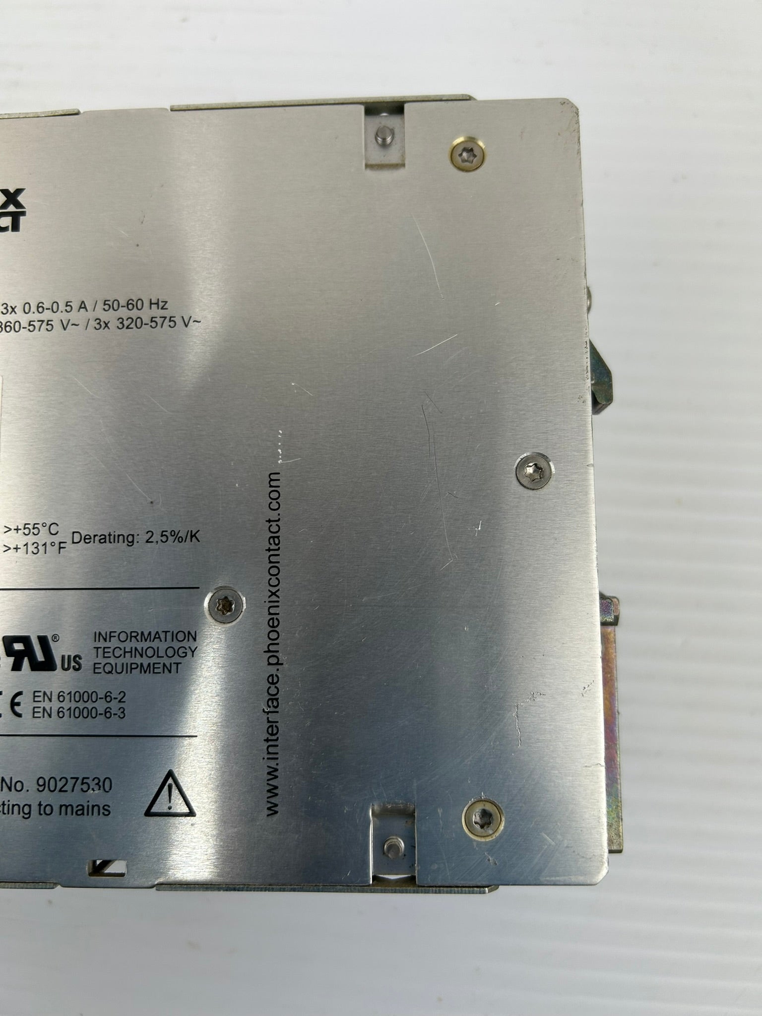 Phoenix Contact 2866459 Power Supply TRIO-PS/3AC/24DC/10