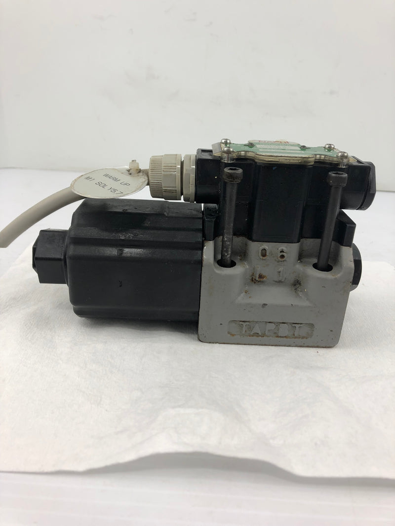 Nachi FujiKoshi Corp SE-G03-A3X-GR-D2-J30 Directional Control Valve