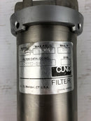 CUNO CT101 47783-01 Stainless Steel Water Filter Pneumatic