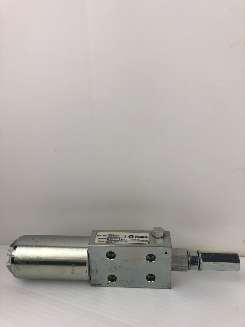 Graco Trabon HL-25 Pump Assembly 563307 Ser. KB10A