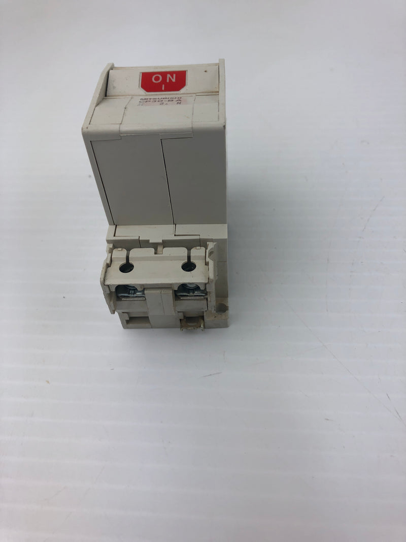 Mitsubishi Electric CP30-BA Circuit Protector 2 Pole 3A 220 VAC 2.5kA 50/60 Hz