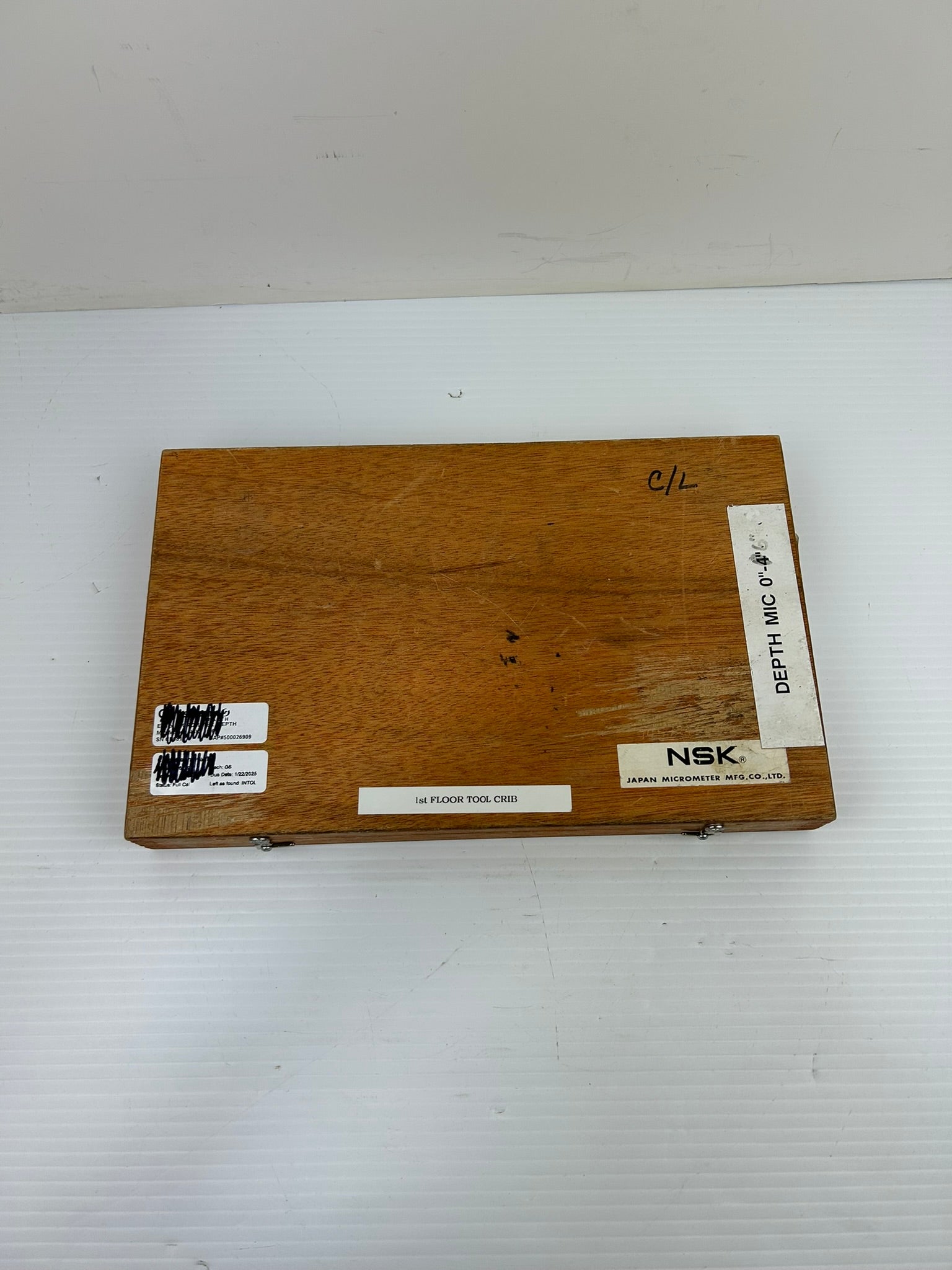 NSK ANTS08-I Micrometer Depth Mic 0" - 6" .001"
