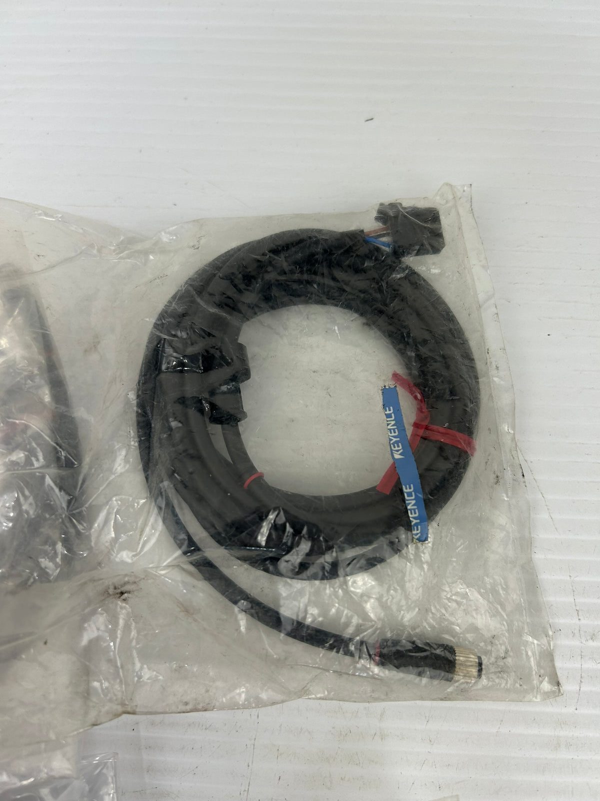 KEYENCE OP-87639 M12 Connector Cable 10M PR-G Photoelectric Sensor - Lot of 4