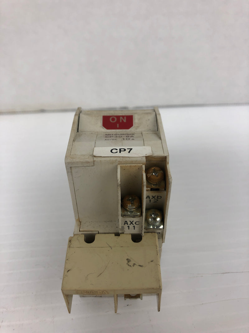 Mitsubishi CP30-BA Circuit Breaker Protector 250V 10A 2P 50/60Hz