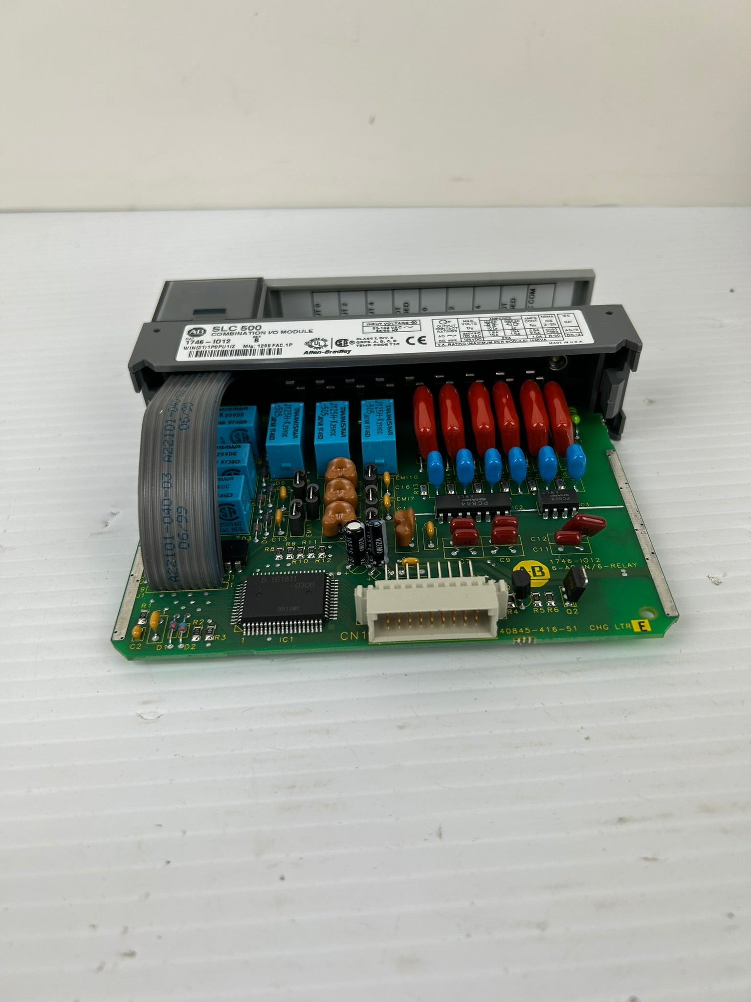 Allen Bradley 1746-IO12 Input/Output Module Series B SLC500 - Ships from US