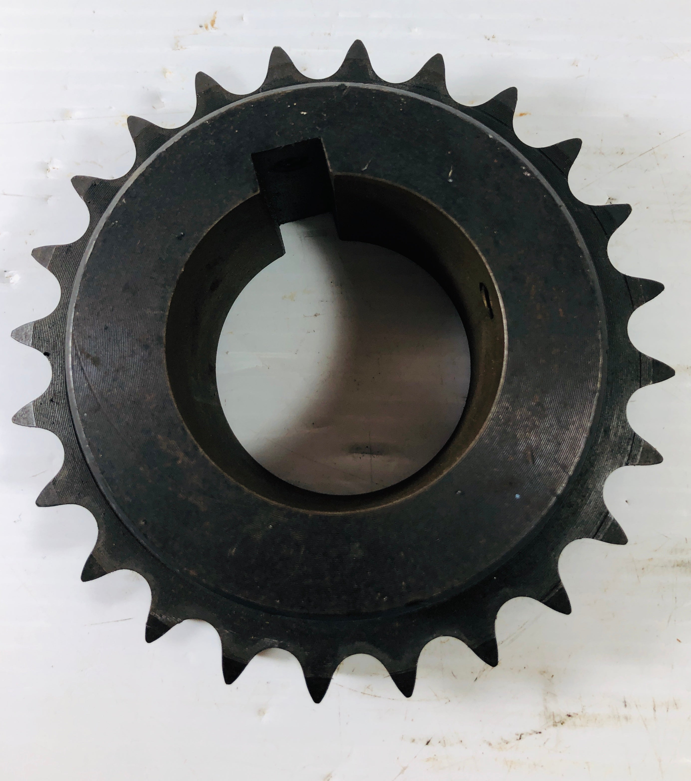 Martin D50B24H Double Row Sprocket 2.25" Bore / 2.5" Bore with Keyway