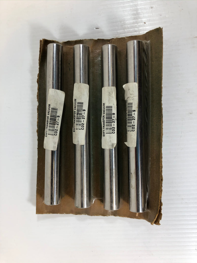 Stolle Machinery CD2-27-9 Metal Transfer Vacuum Shaft - Package of 4