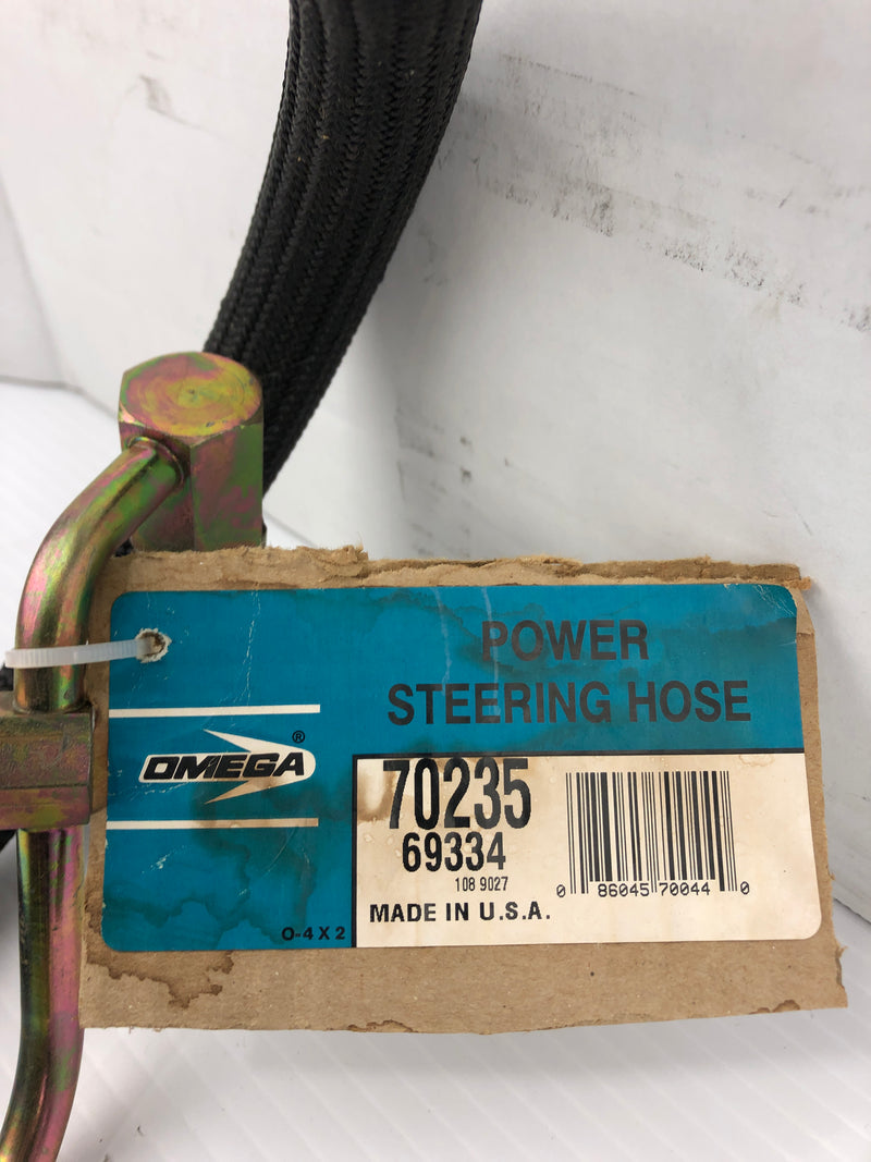 Omega 70235 Power Steering Hose 69334