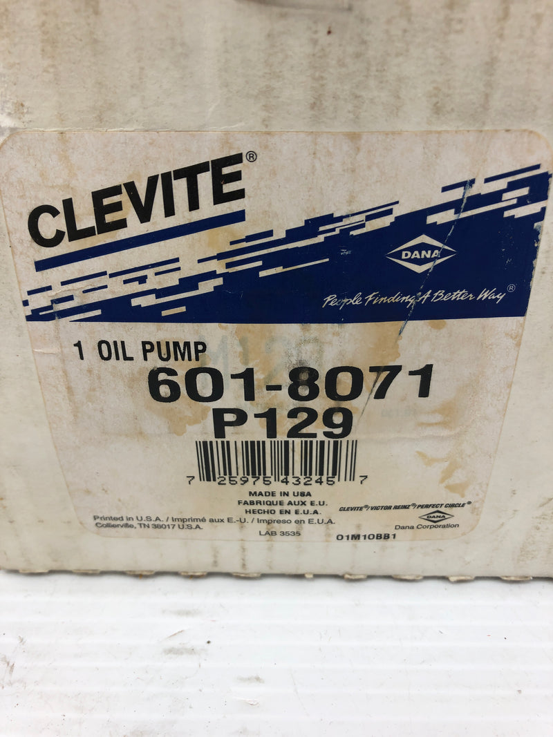 Clevite 6018071 Engine Oil Pump 601-8071