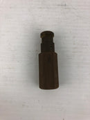 3" x 7/8" Brass Welding Nozzle