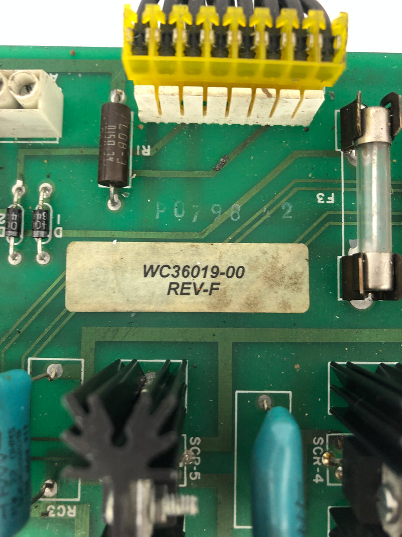 Warner Electric Q7006-1 Seco Drive Daughter Circuit Board 115/230VAC 7A 1HP