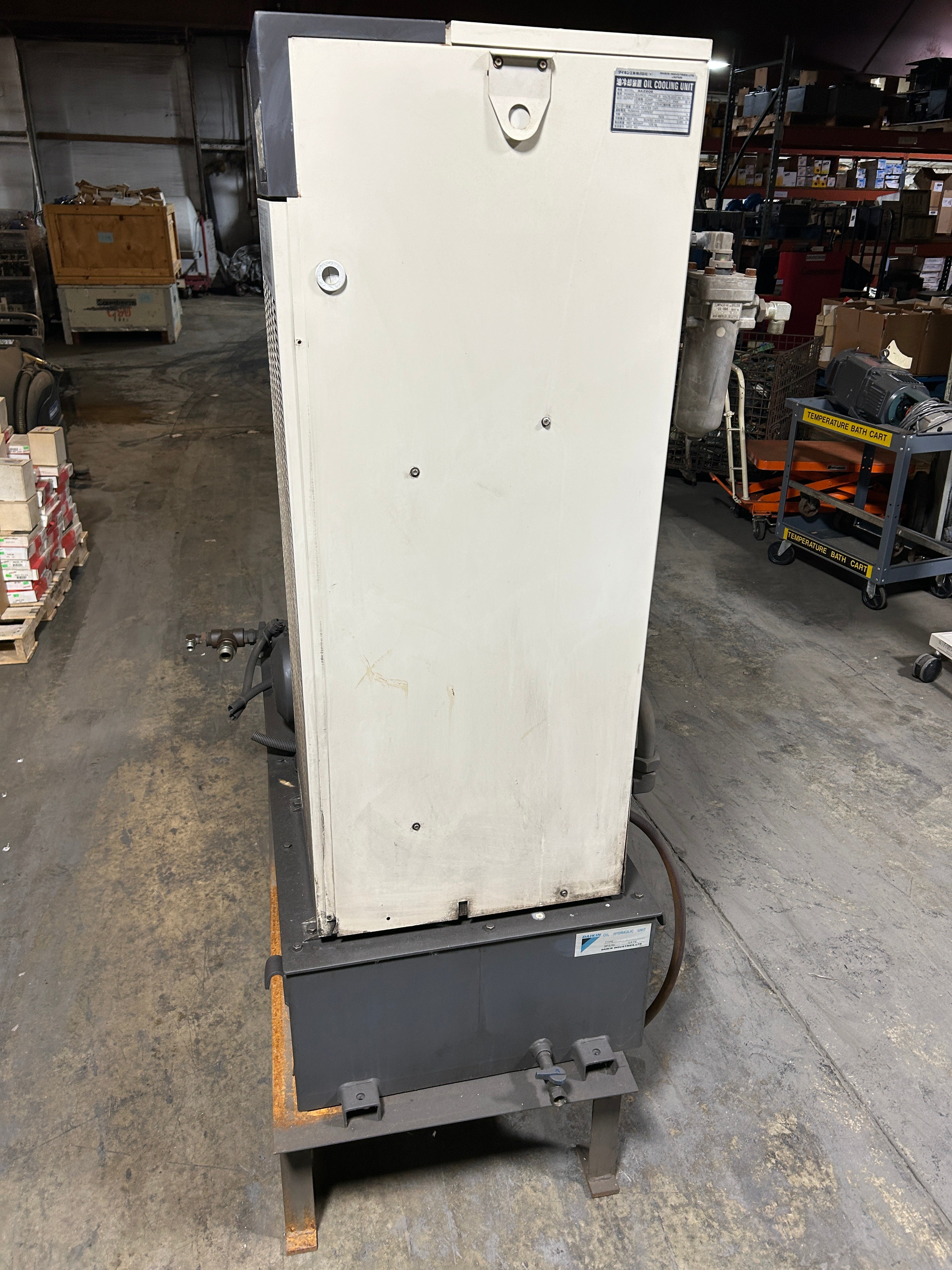 Daikin Industries AKZ206 Inverter Oil Cooling Unit Chiller Oil Hydraulic Tank 9