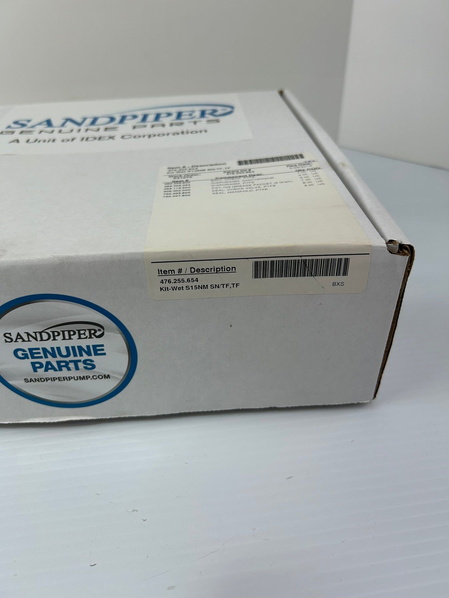 Sandpiper Genuine Parts 476.255.654 Kit-Wet S15NM/TF,TF