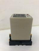 Omron PU-NA Controller Unit 120VAC 15mA 50/60Hz With 22X6YT Base 250V 7.5A