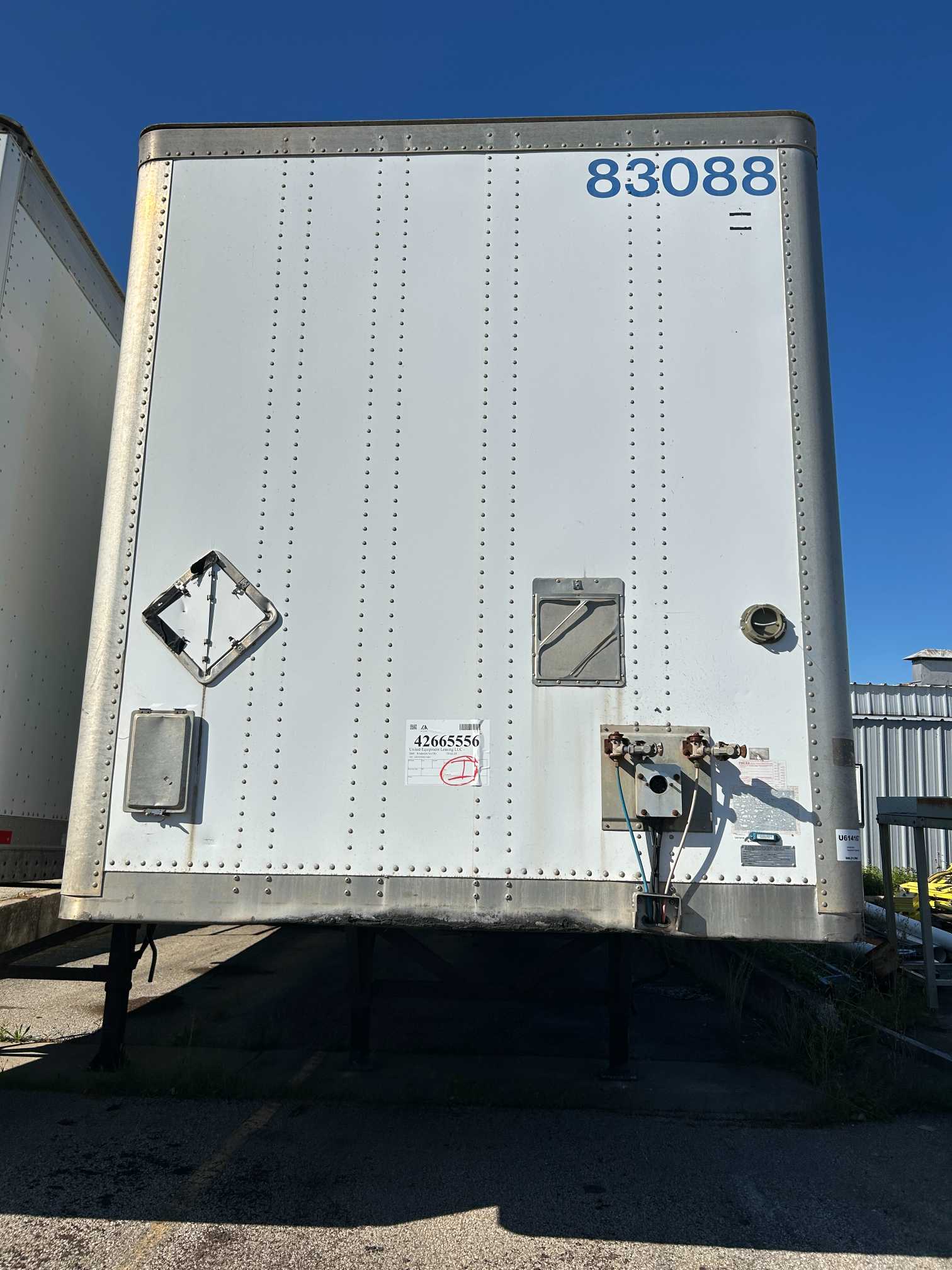 2009 Wabash Dry Van Semi Trailer 53' #83088 Spring Swing Doors 1JJV532W69L318847